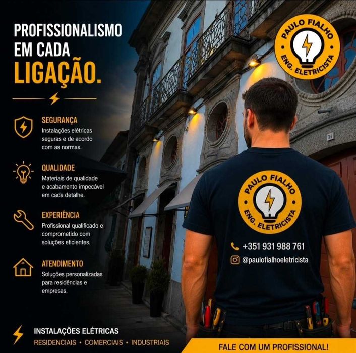 Eletricista Certificado | Engenheiro Eletrotécnico
