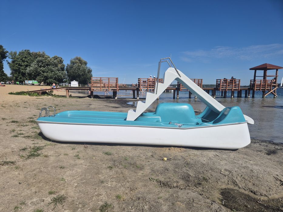 Rower wodny platforma ze zjeżdżalnią  6cio osobowy Producent