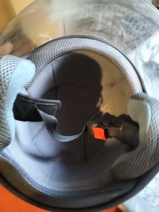 Шлем с визором чёрный