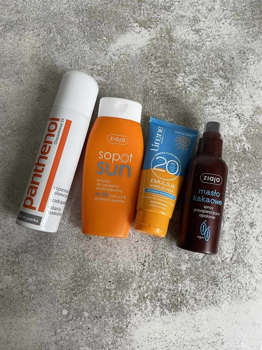 Zestaw kosmetyków do ciała ziaja lirene