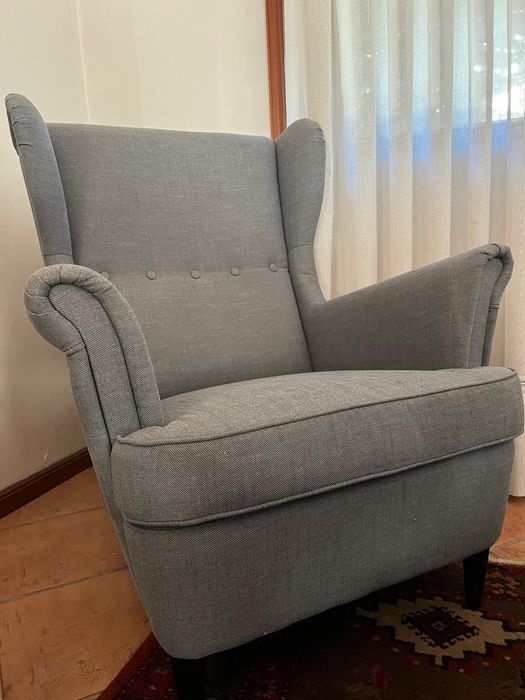 Poltrona, ikea Nordvalla cinz esc