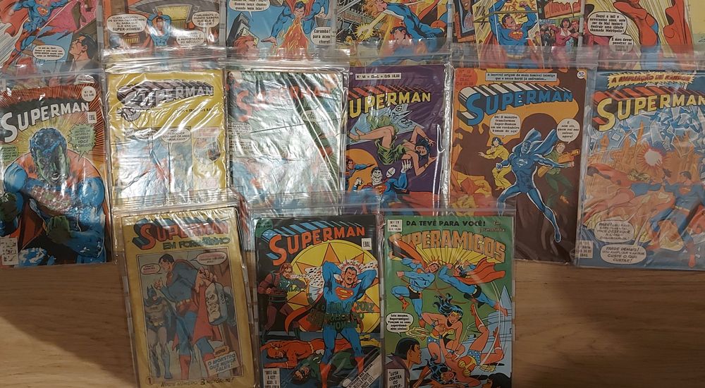 Superman EBAL BD anos 70