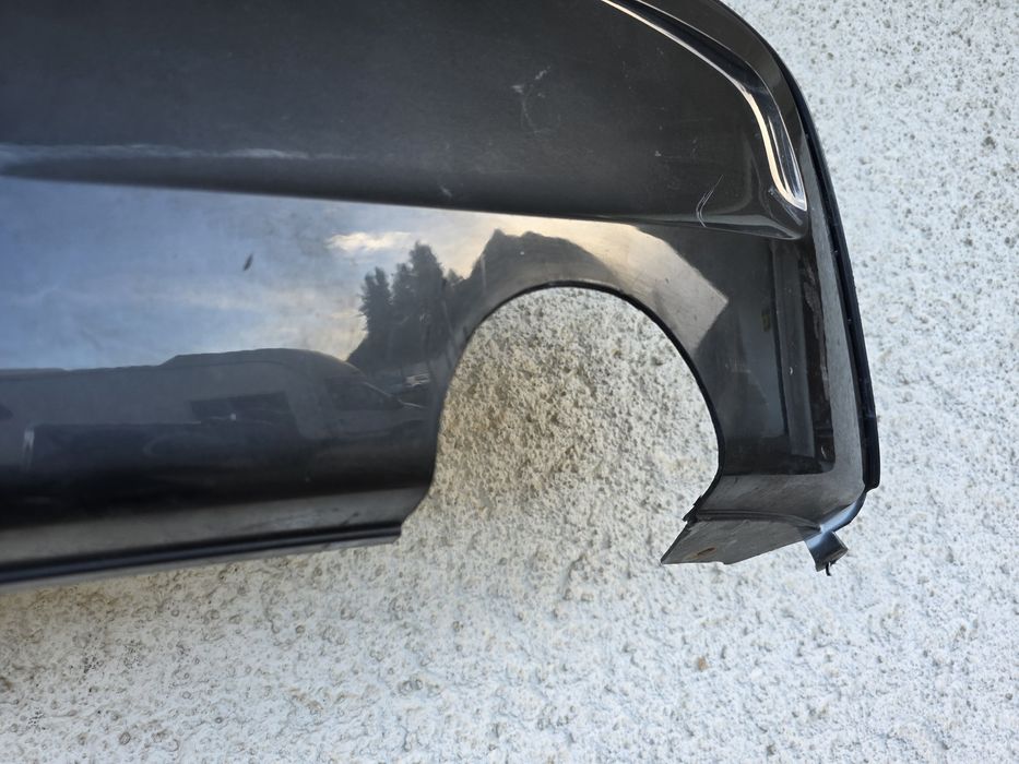 Difusor BMW F20 Pack M Pre LCI duas saidas