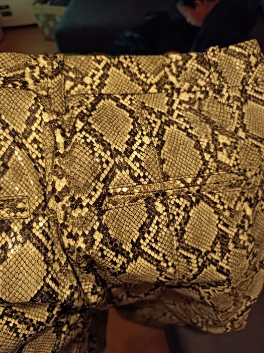 Calça Zara estilo Pele de cobra