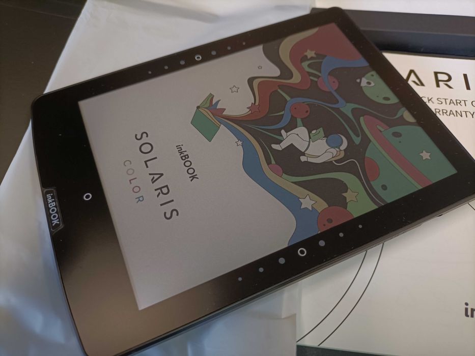 inkbook Solaris Color Black Jak  Nowy e-czytnik książek ebook