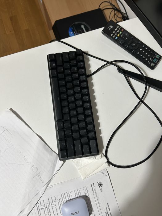 Teclado huntsuman mini 60% com garantia