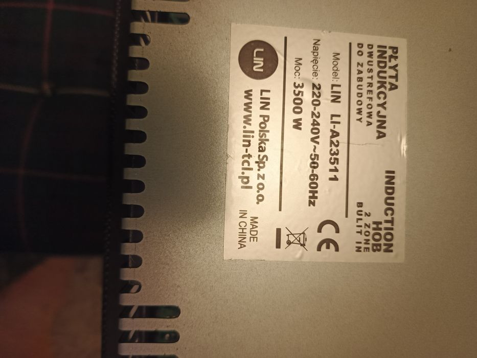 Płyta indukcyjna 3500  w