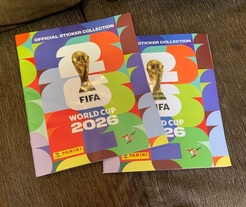 Caderneta oficicial mundial 2026(capa dura)