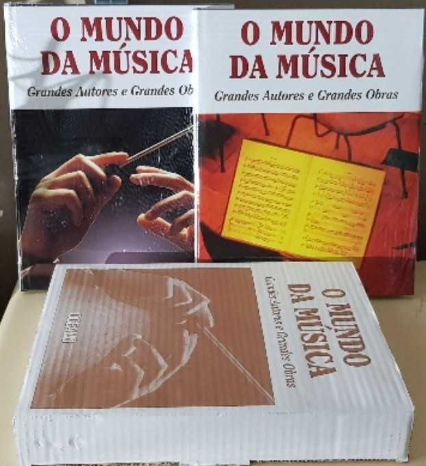 O Mundo da Música - 2 livros novos na caixa original