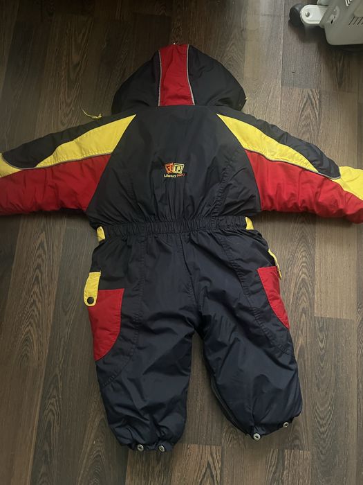 Дитячий зимовий комбінезон на овчині