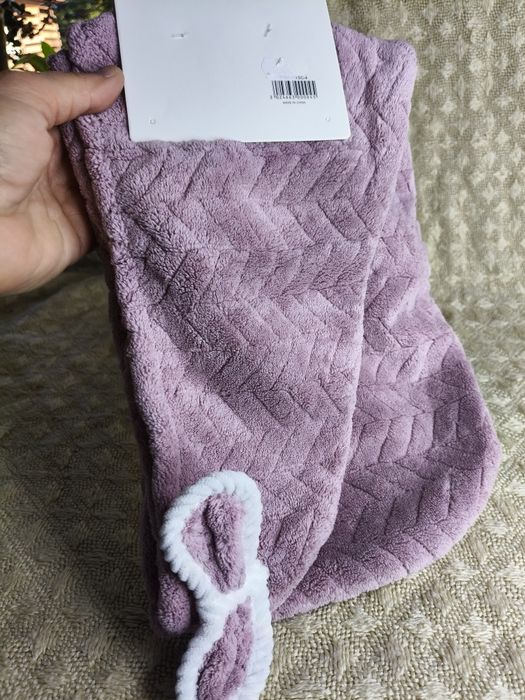 Ręcznik do włosów turban 12