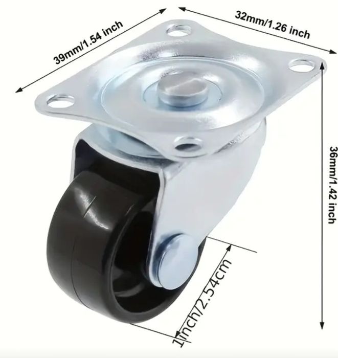 16 Rodas para móveis