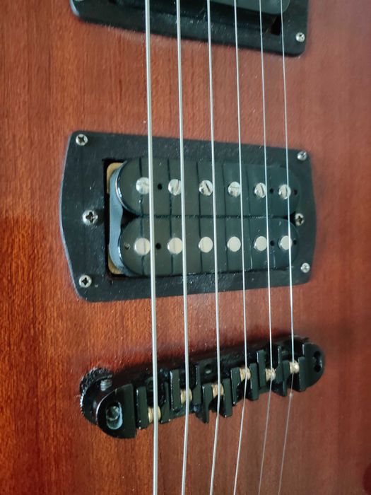 Gitara Defil Tosca, stalowe progi+tuning