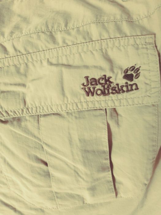 Szorty meskie bezowe proste ML Wolfskin