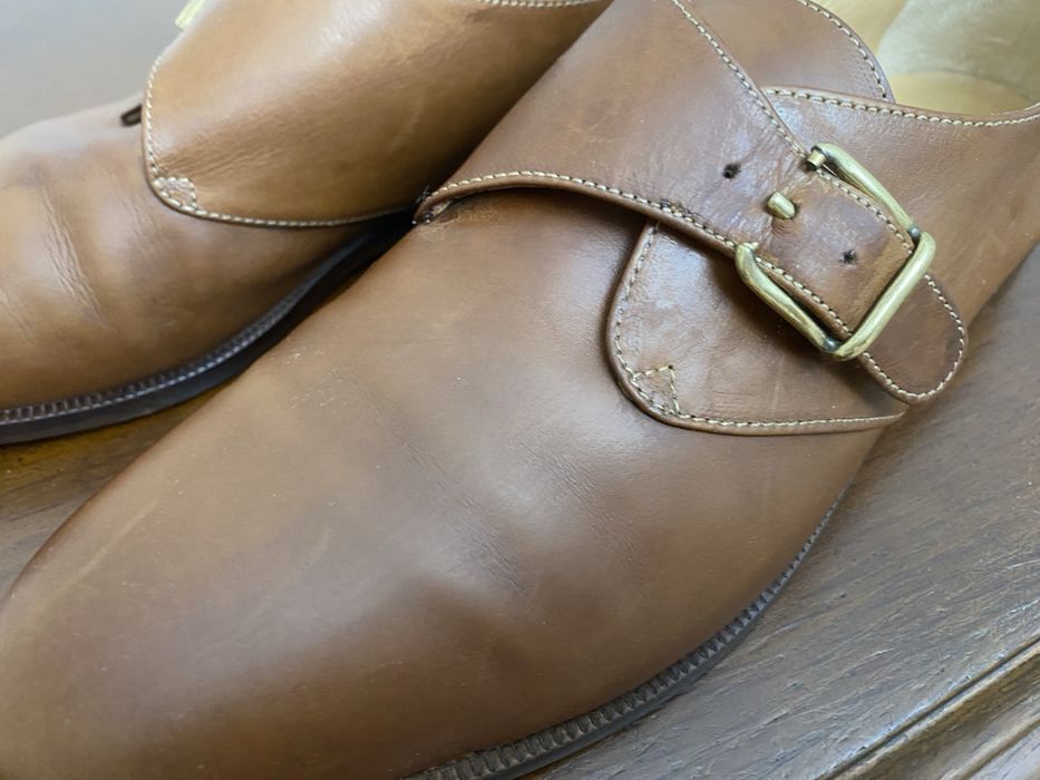 чоловічі туфлі Calvin Klein  (monk strap)