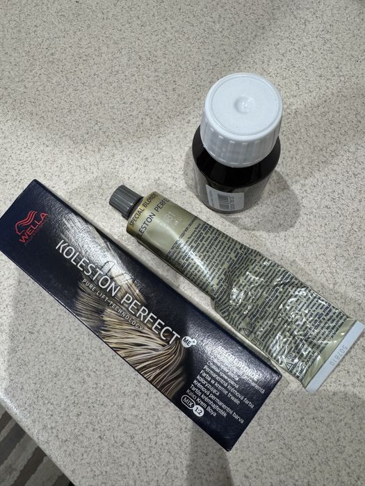 Фарба Wella kaleston  12/81 + окисник