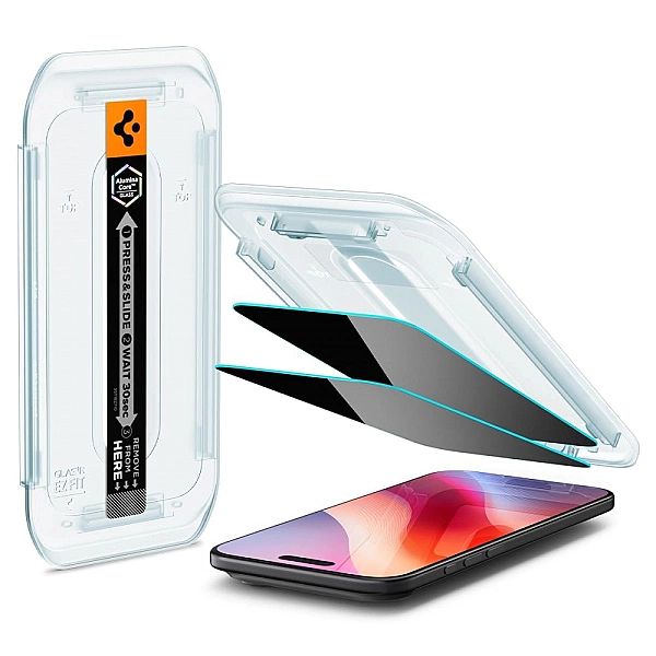 Szkło Prywatyzujące Spigen Glas.tr "Ez Fit" 2-Pack Iphone 17 Air Priva