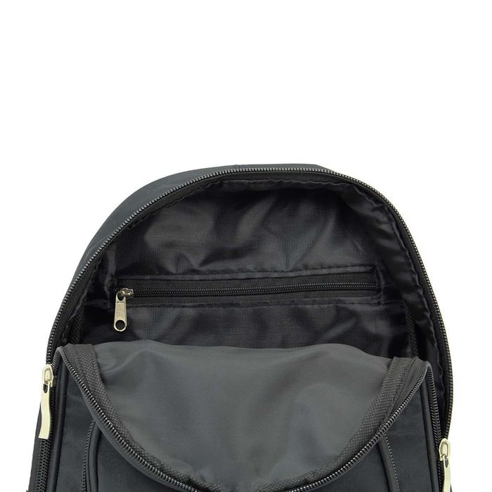 lekki plecak sanchez casual - czarny