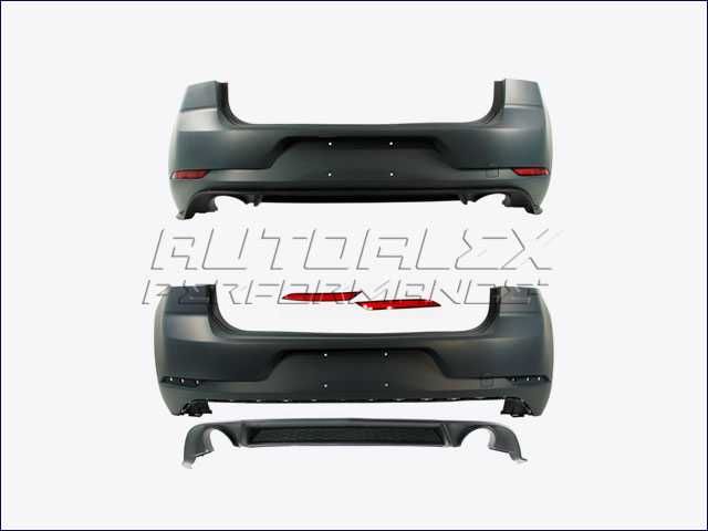 Para-Choques Traseiro GTI Volkswagen Golf VII  AAP50853