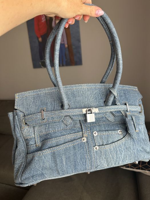 Джинсова стильна сумочка