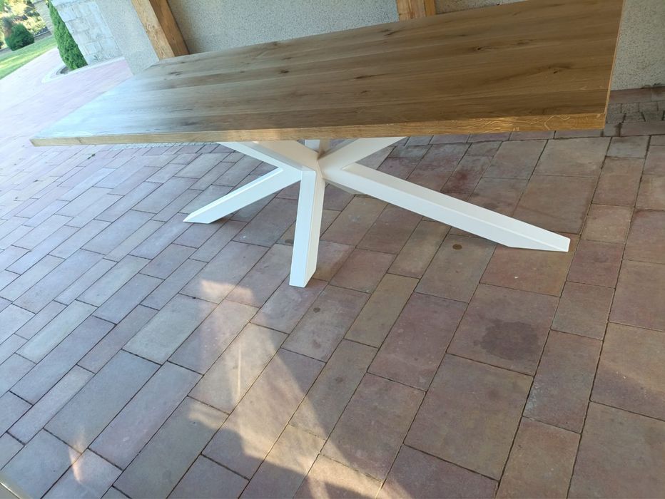Stól debowy 220x90 cm