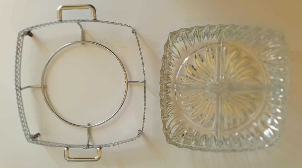 Prato para aperitivos  - Estilo Anne Queen