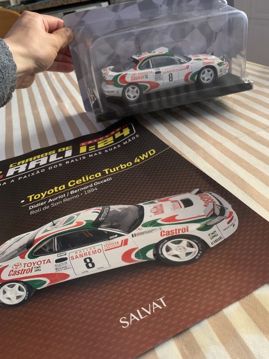 Miniaturas Rally Salvat escala 1:24