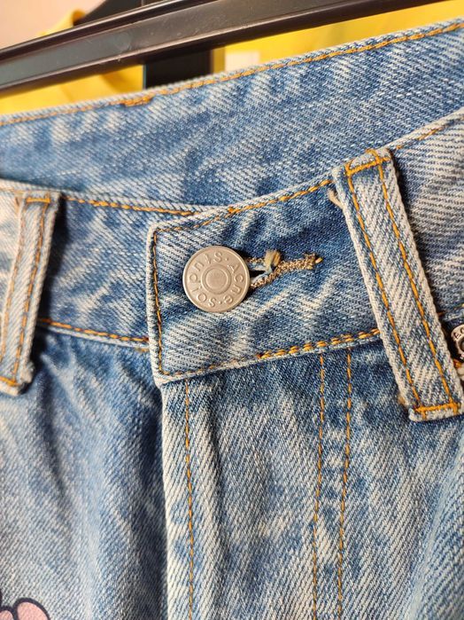 Джинси Acne Studios x Moomin Super Baggy Fit Jeans Blue