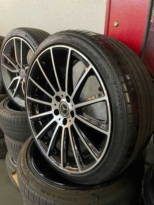 JANTES 19 MERCEDES C220 COM PNEUS