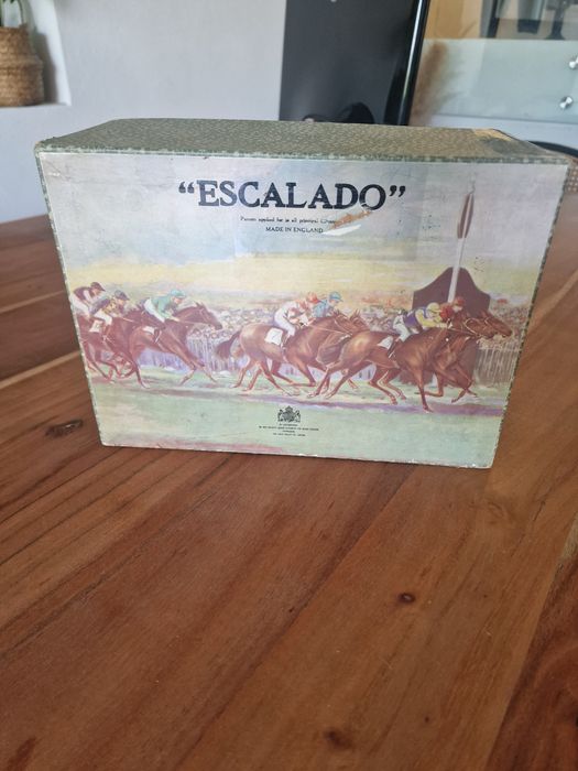 Jogo Escalado Horse Racing antigo Inglaterra 1950