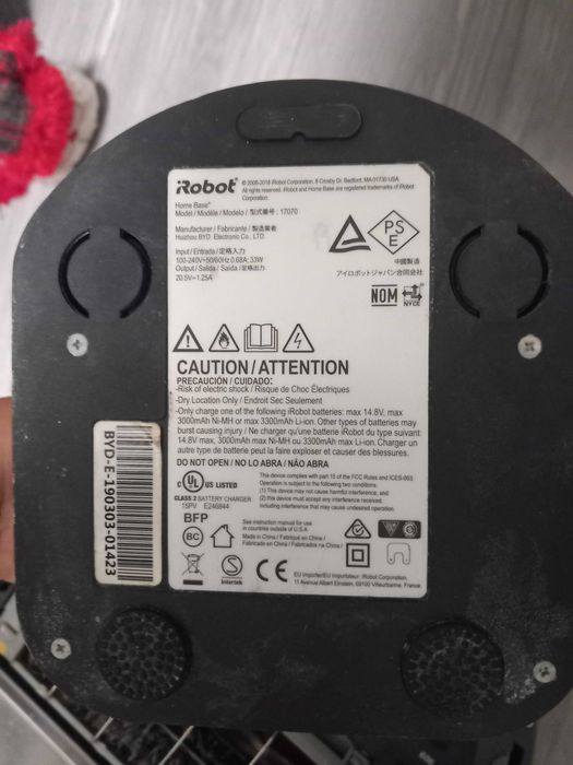IRobot Romba s/carregador funcional