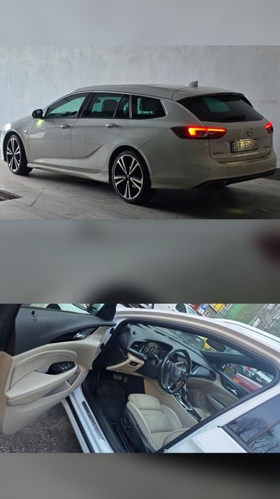 Opel Insignia B, OPC Line, 20" jasna skóra panorama łopatki