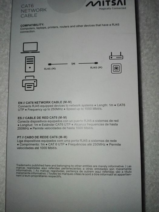 Cabo de rede Mitsai