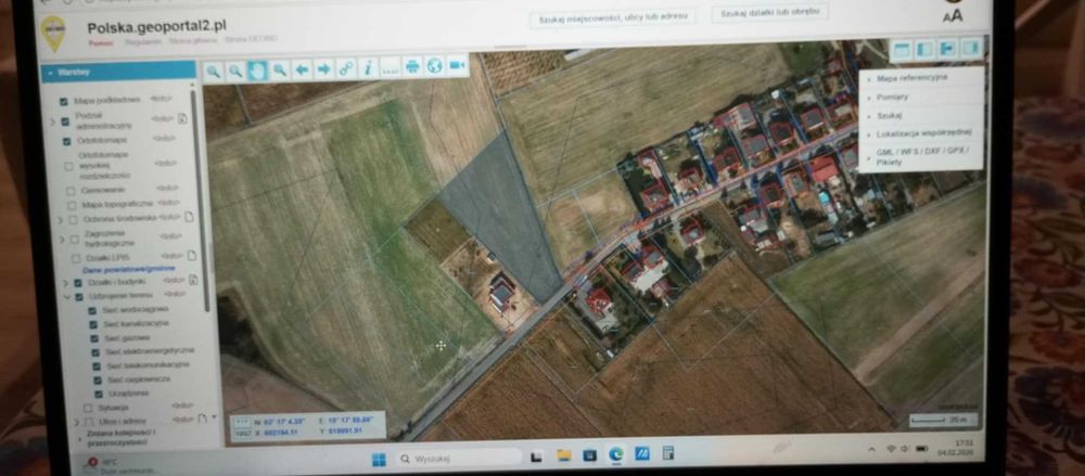 Działka rolno budowlana