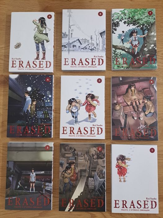 Manga Erased 1-9