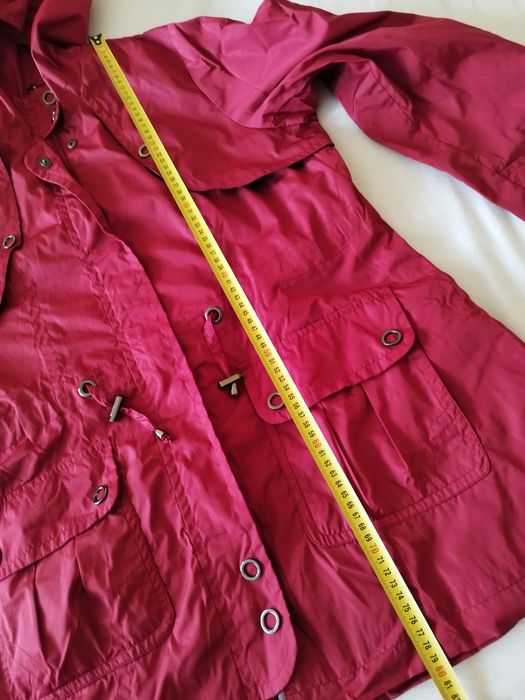 Kurtka przeciwdeszczowa płaszczyk typu parka Weatherproof rozmiar L