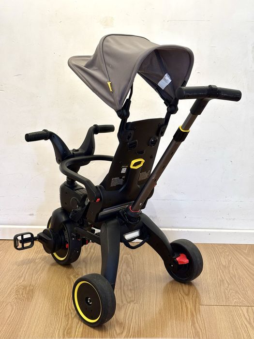Triciclo Dobrável Doona Liki Trike S1 - Cinza