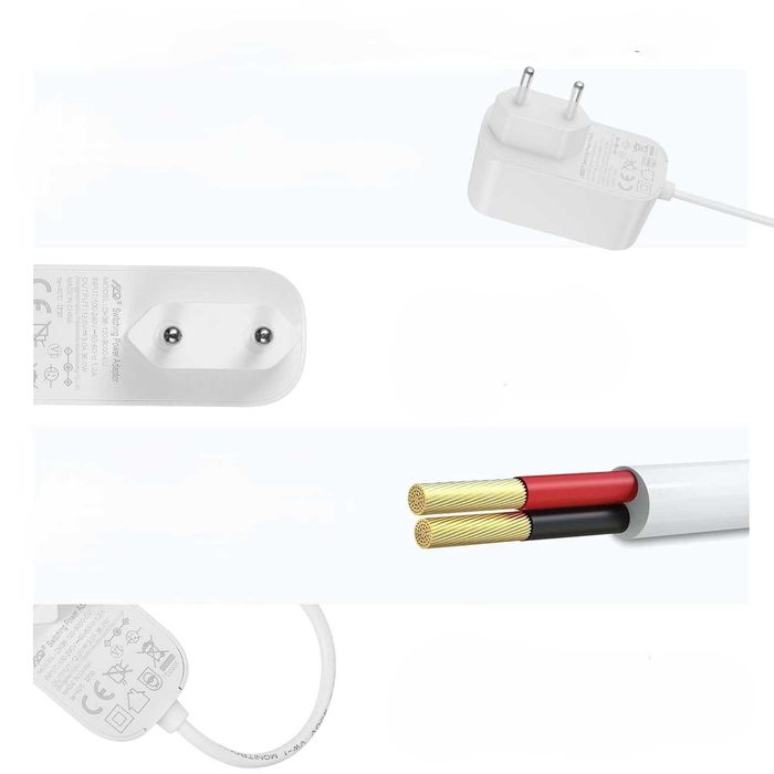Zasilacz 12V 3A Lonnky do Fritz!Box 2m kabel DC 5,5x2,5mm