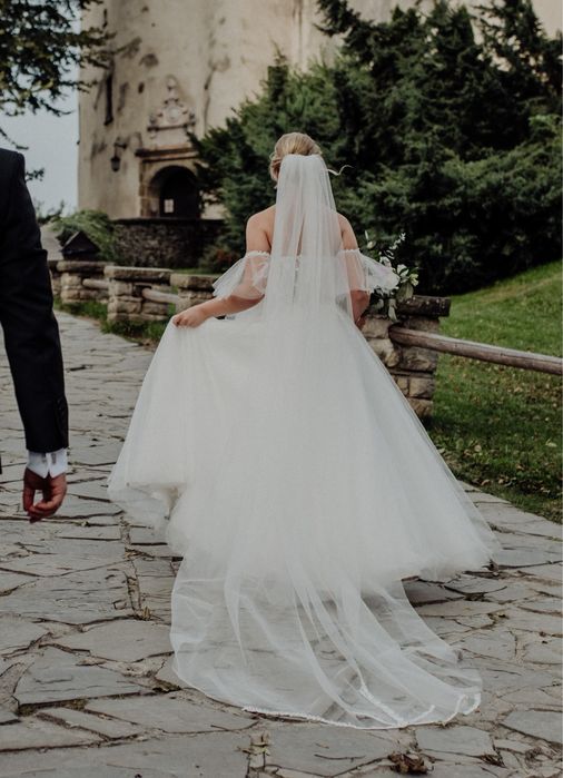 Suknia ślubna gorset