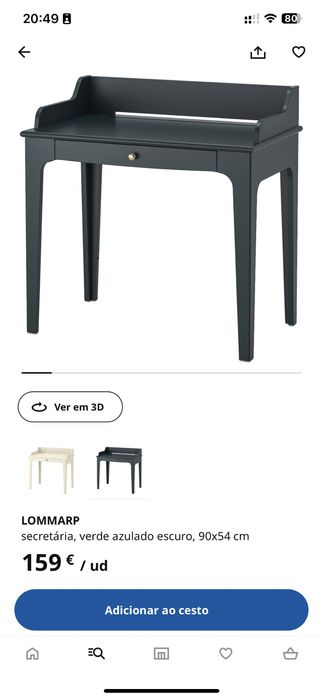 Dark Green Desk – IKEA's LOMMARP Model64553269083778120