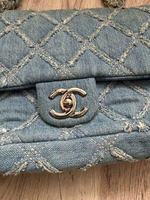 Сумка клатч Chanel денім