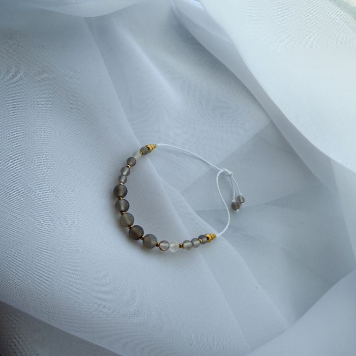 Bransoletka z kamieni agat prezent na dzień kobiet