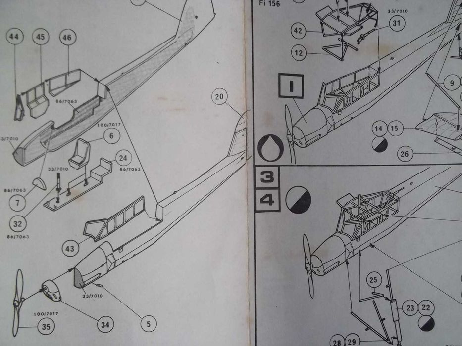 Kit Heller 1/72 - Fieseler Fi 156C-3 Storch