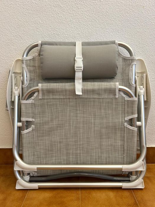 CADEIRA PRAIA portátil em Alumínio NOVA