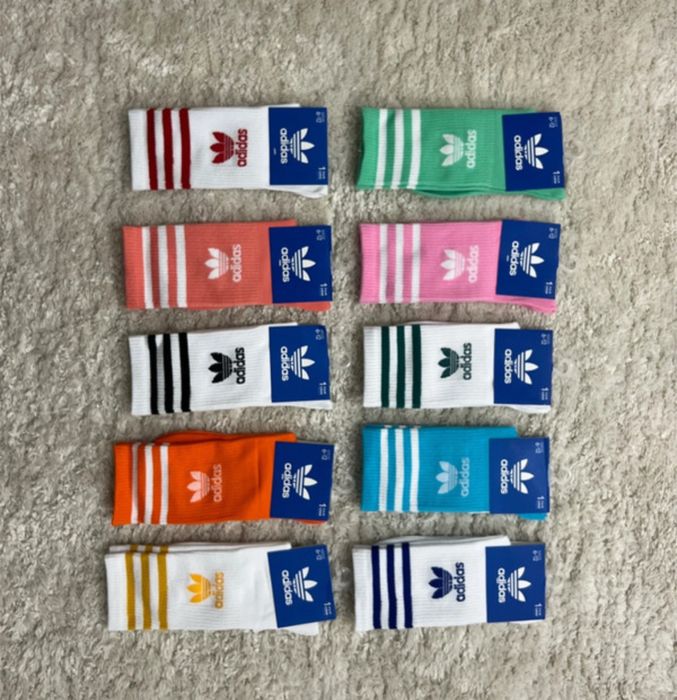 Meias adidas varias cores