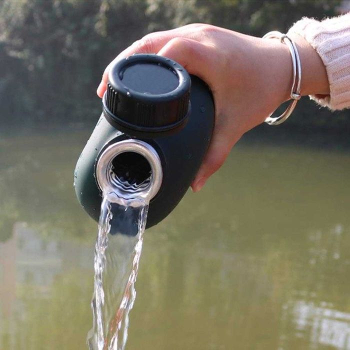 Фляга армійська в чохлі військова тактична для води (Мультикам) 1л