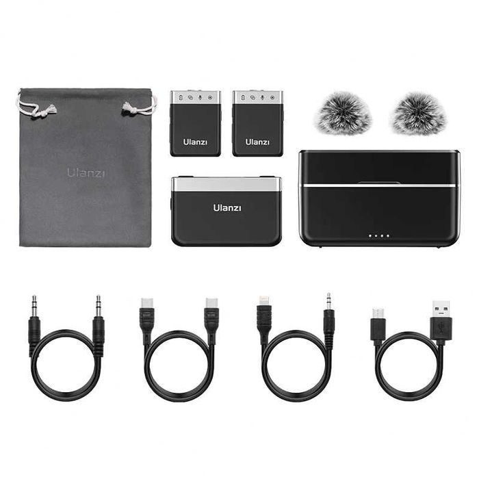 Ulanzi AM18 безпровідний петличний мікрофон