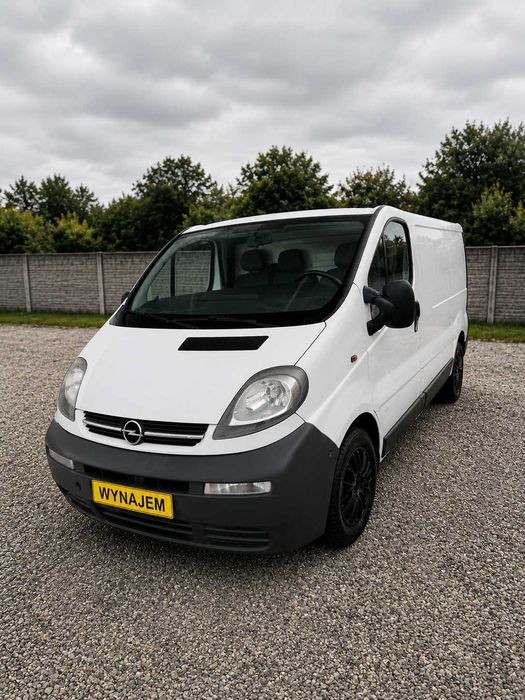 WYNAJEM BUSA DOSTAWCZEGO – OPEL VIVARO