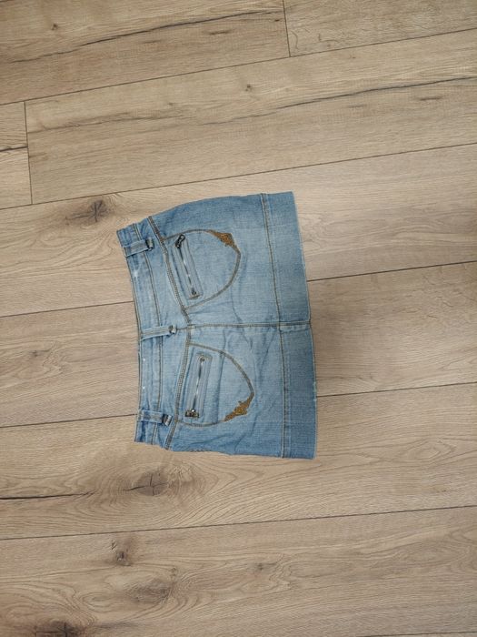 Spódniczka mini dżinsowa: jeans, denim, y2k, old money, casusal basic
