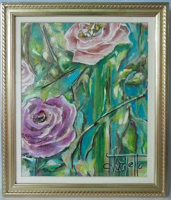 Pintura acrílica sobre tela original